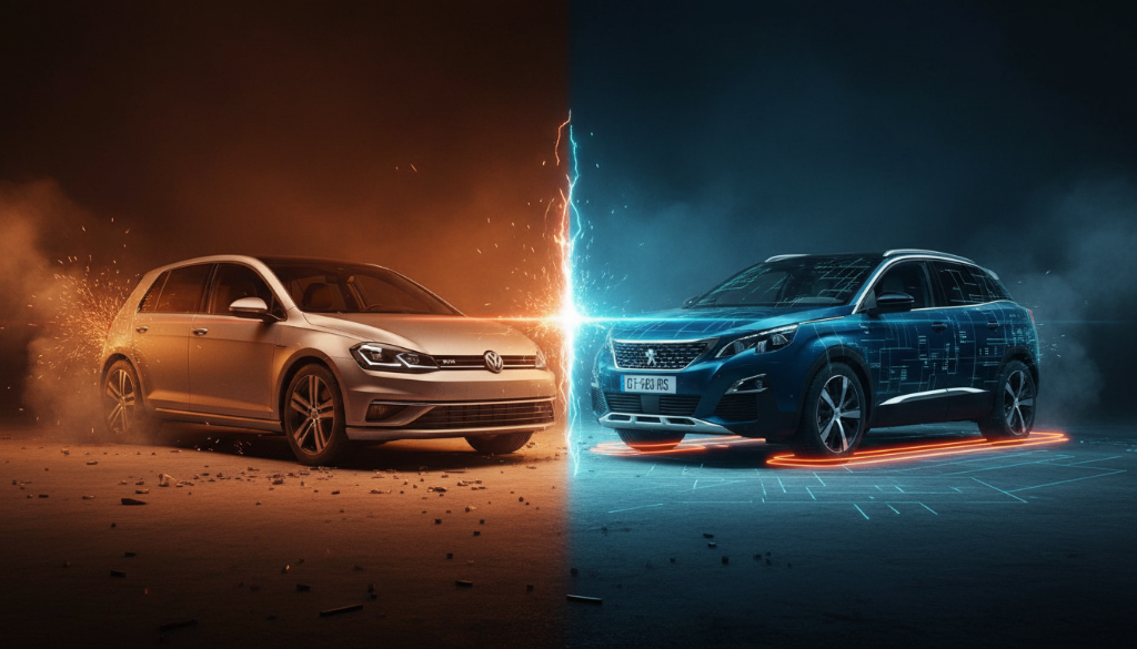 Illustration Warum ein Benziner von 2015 zuverlässiger ist als ein Hybrid von 2025