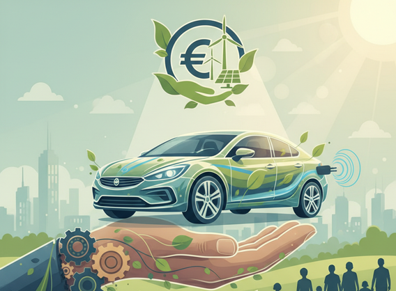 Illustration Sozial-Leasing 2025: Warum 50.000 Anträge und Raten ab 140 €
