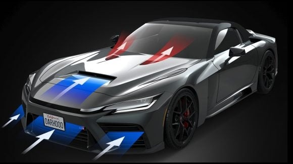 Illustration Toyota GR GT: dieser V8-Biturbo mit 650 PS, der Ferrari herausfordert