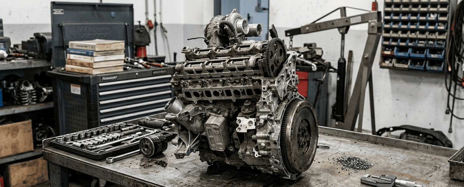 Mercedes-Benz-Motor 220 CDI Diesel